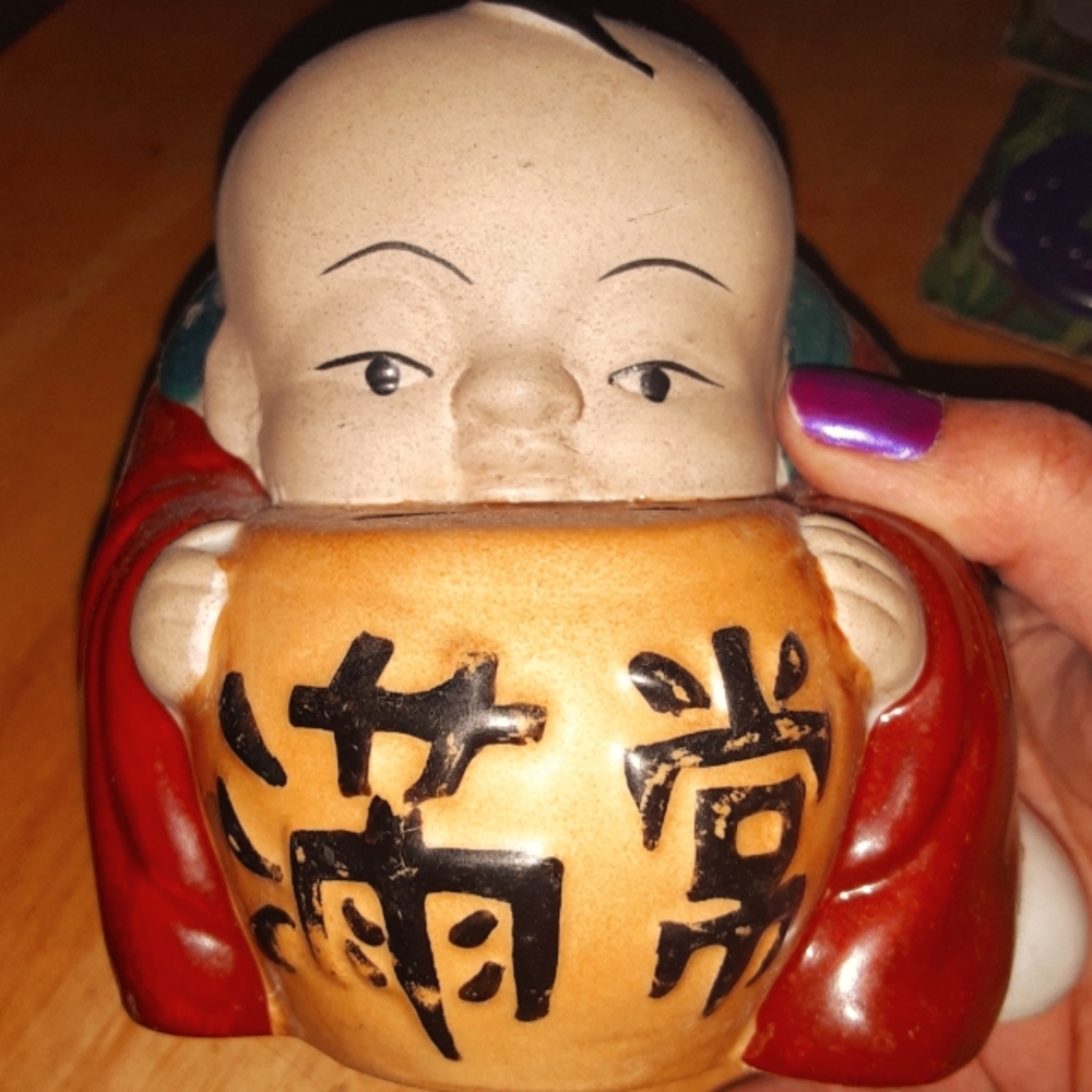 Ceramic buddha